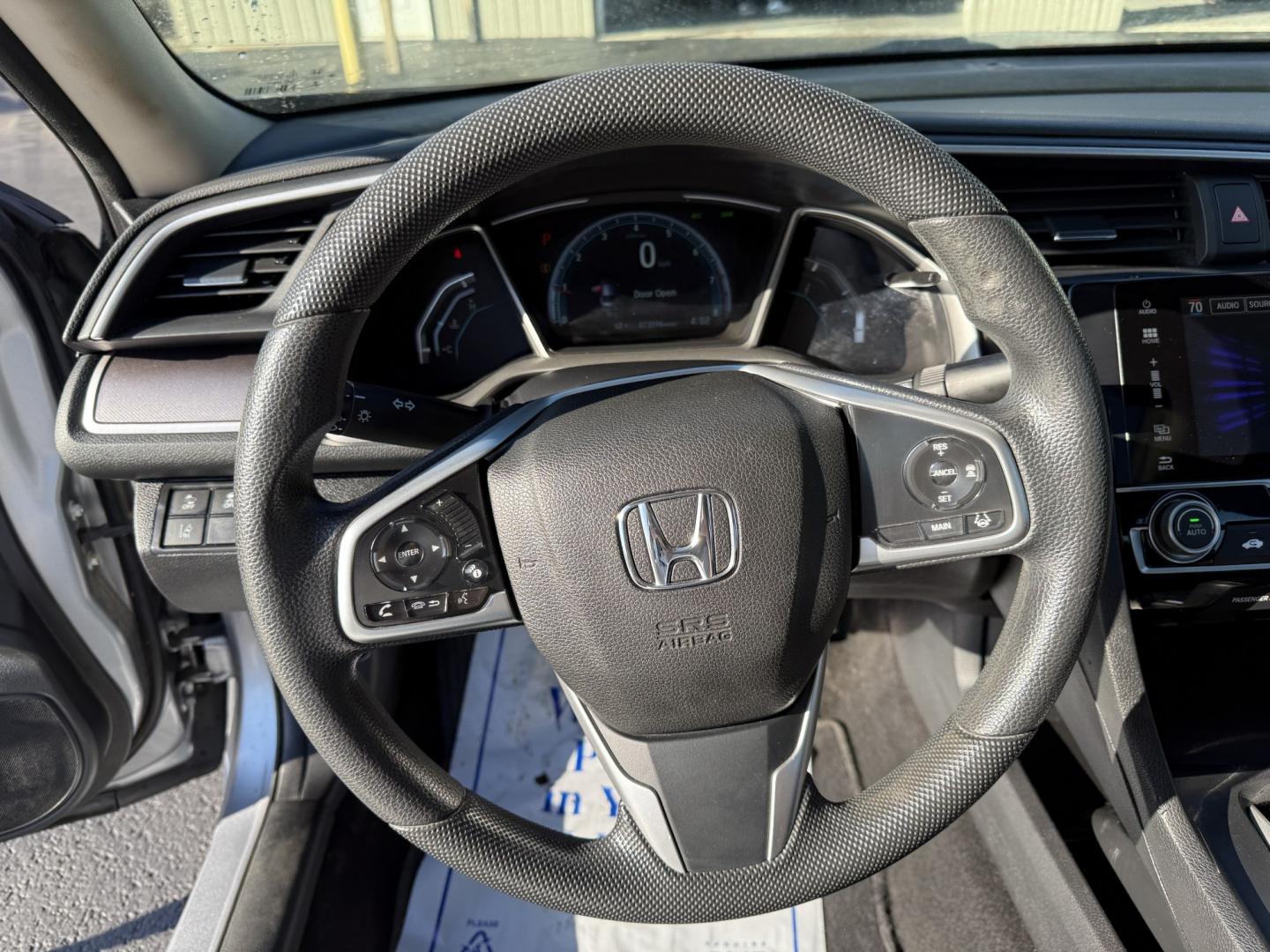 2017 Silver /Black Honda Civic EX Honda Sensing Sedan CVT (19XFC2F86HE) with an 2.0L I4 DOHC 16V engine, Automatic transmission, located at 547 E. Main St., Orwell, OH, 44076, (440) 437-5893, 41.535435, -80.847855 - 2017 Honda Civic EX Sedan – Efficient Daily Driver with Honda Sensing This 2017 Honda Civic EX Sedan is finished in Lunar Silver Metallic on 16" alloy wheels, with daytime running lights and dusk-sensing headlights. It has the clean, practical look the Civic is known for. The 2.0L K20 engine deli- Photo#12