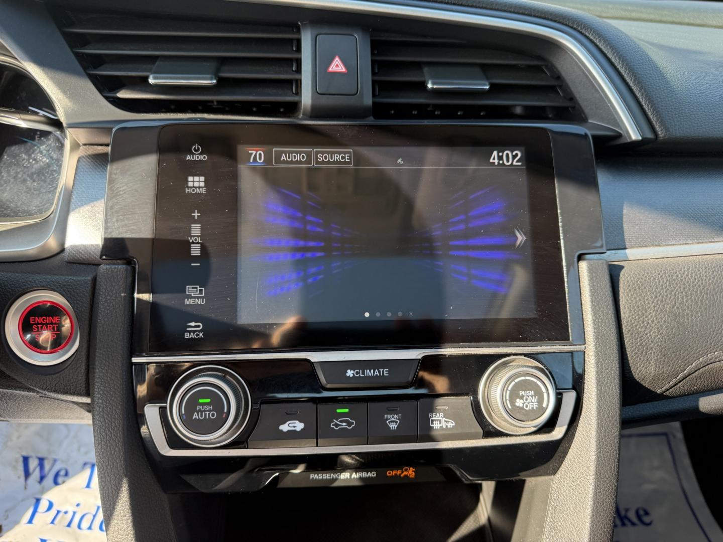 2017 Silver /Black Honda Civic EX Honda Sensing Sedan CVT (19XFC2F86HE) with an 2.0L I4 DOHC 16V engine, Automatic transmission, located at 547 E. Main St., Orwell, OH, 44076, (440) 437-5893, 41.535435, -80.847855 - 2017 Honda Civic EX Sedan – Efficient Daily Driver with Honda Sensing This 2017 Honda Civic EX Sedan is finished in Lunar Silver Metallic on 16" alloy wheels, with daytime running lights and dusk-sensing headlights. It has the clean, practical look the Civic is known for. The 2.0L K20 engine deli- Photo#13