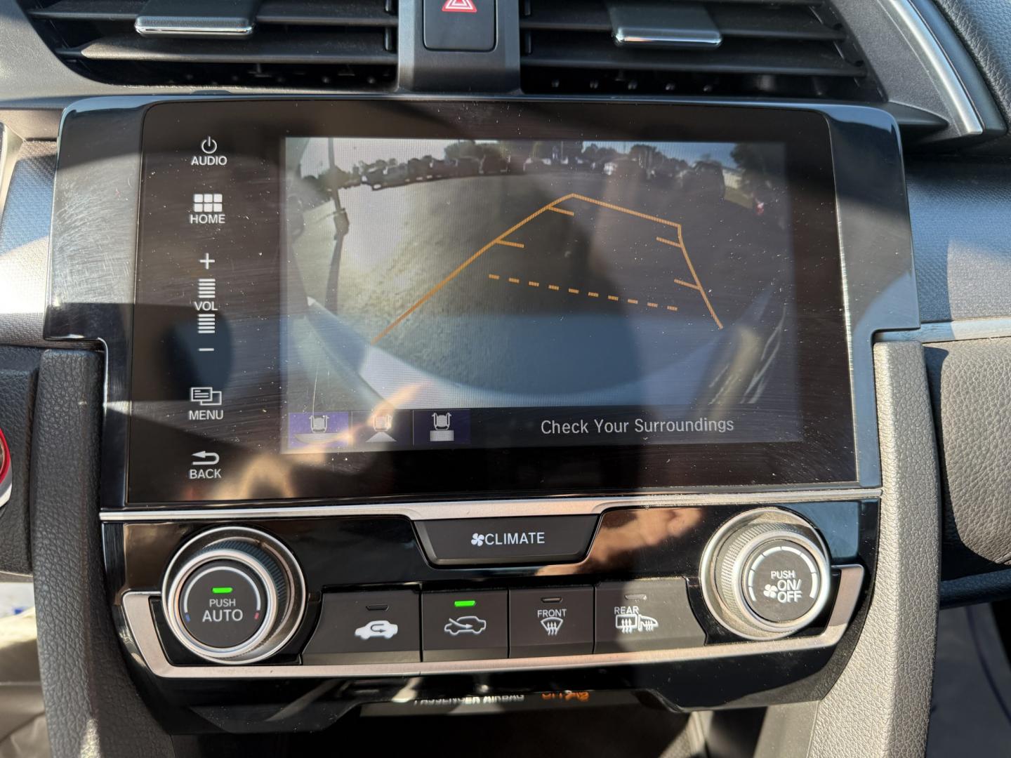 2017 Silver /Black Honda Civic EX Honda Sensing Sedan CVT (19XFC2F86HE) with an 2.0L I4 DOHC 16V engine, Automatic transmission, located at 547 E. Main St., Orwell, OH, 44076, (440) 437-5893, 41.535435, -80.847855 - 2017 Honda Civic EX Sedan – Efficient Daily Driver with Honda Sensing This 2017 Honda Civic EX Sedan is finished in Lunar Silver Metallic on 16" alloy wheels, with daytime running lights and dusk-sensing headlights. It has the clean, practical look the Civic is known for. The 2.0L K20 engine deli- Photo#14