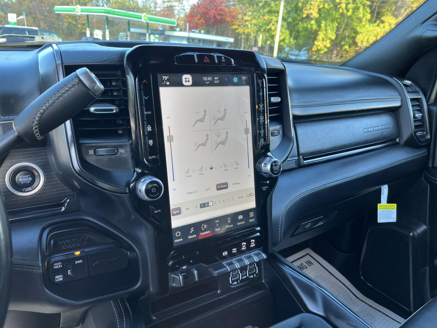 2022 Gray /Black Ram 2500 Limited Crew Cab SWB 4WD (3C6UR5SLXNG) with an 6.7L L6 OHV 24V TURBO DIESEL engine, 6A transmission, located at 11115 Chardon Rd. , Chardon, OH, 44024, (440) 214-9705, 41.580246, -81.241943 - 2022 Ram 2500 Limited Night Crew Cab 4WD – One-Owner Cummins with Serious Towing Capacity This is a high-trim heavy-duty truck that still looks the part. Finished in Granite Crystal Metallic Clear Coat with the Limited Night package and 20" aluminum wheels, full LED exterior lighting, and power r- Photo#25