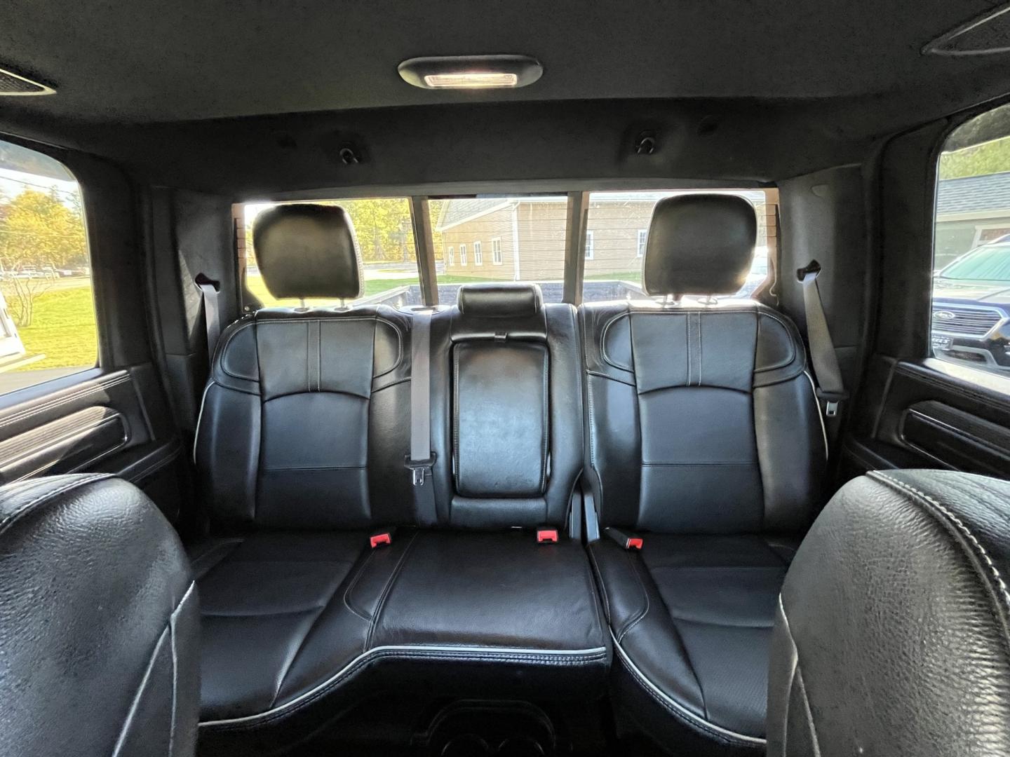 2022 Gray /Black Ram 2500 Limited Crew Cab SWB 4WD (3C6UR5SLXNG) with an 6.7L L6 OHV 24V TURBO DIESEL engine, 6A transmission, located at 11115 Chardon Rd. , Chardon, OH, 44024, (440) 214-9705, 41.580246, -81.241943 - 2022 Ram 2500 Limited Night Crew Cab 4WD – One-Owner Cummins with Serious Towing Capacity This is a high-trim heavy-duty truck that still looks the part. Finished in Granite Crystal Metallic Clear Coat with the Limited Night package and 20" aluminum wheels, full LED exterior lighting, and power r- Photo#29