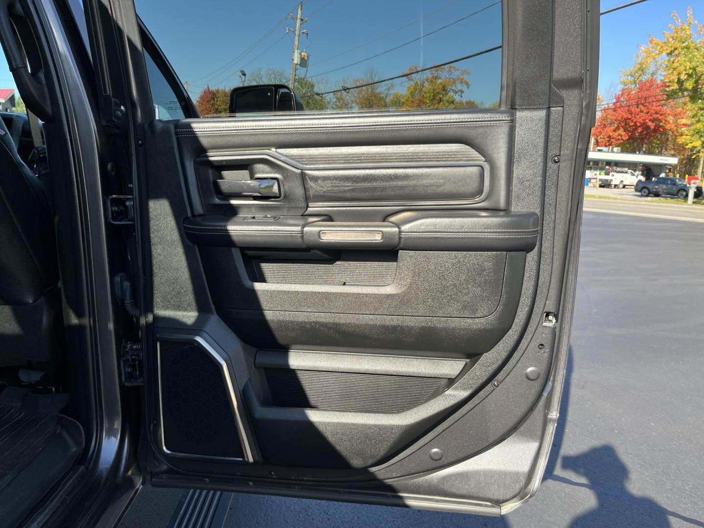 2022 Gray /Black Ram 2500 Limited Crew Cab SWB 4WD (3C6UR5SLXNG) with an 6.7L L6 OHV 24V TURBO DIESEL engine, 6A transmission, located at 11115 Chardon Rd. , Chardon, OH, 44024, (440) 214-9705, 41.580246, -81.241943 - 2022 Ram 2500 Limited Night Crew Cab 4WD – One-Owner Cummins with Serious Towing Capacity This is a high-trim heavy-duty truck that still looks the part. Finished in Granite Crystal Metallic Clear Coat with the Limited Night package and 20" aluminum wheels, full LED exterior lighting, and power r- Photo#33