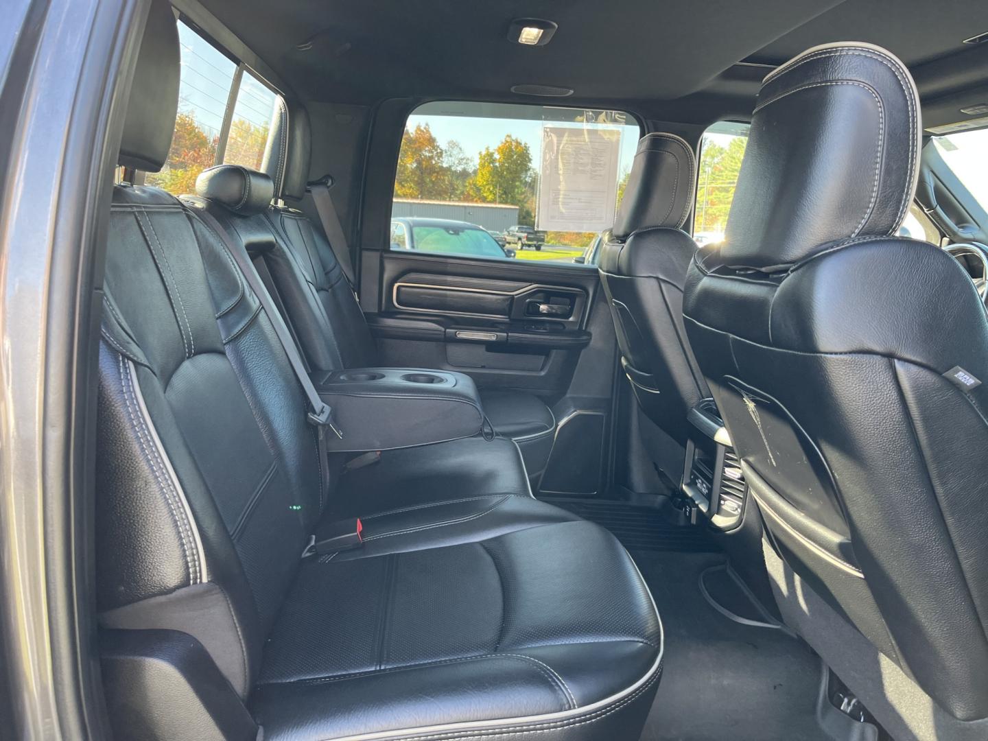 2022 Gray /Black Ram 2500 Limited Crew Cab SWB 4WD (3C6UR5SLXNG) with an 6.7L L6 OHV 24V TURBO DIESEL engine, 6A transmission, located at 11115 Chardon Rd. , Chardon, OH, 44024, (440) 214-9705, 41.580246, -81.241943 - 2022 Ram 2500 Limited Night Crew Cab 4WD – One-Owner Cummins with Serious Towing Capacity This is a high-trim heavy-duty truck that still looks the part. Finished in Granite Crystal Metallic Clear Coat with the Limited Night package and 20" aluminum wheels, full LED exterior lighting, and power r- Photo#34