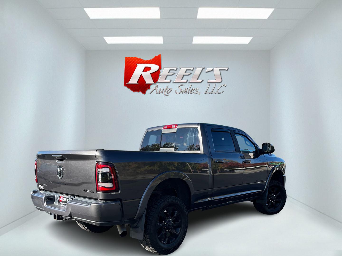 2022 Gray /Black Ram 2500 Limited Crew Cab SWB 4WD (3C6UR5SLXNG) with an 6.7L L6 OHV 24V TURBO DIESEL engine, 6A transmission, located at 11115 Chardon Rd. , Chardon, OH, 44024, (440) 214-9705, 41.580246, -81.241943 - 2022 Ram 2500 Limited Night Crew Cab 4WD – One-Owner Cummins with Serious Towing Capacity This is a high-trim heavy-duty truck that still looks the part. Finished in Granite Crystal Metallic Clear Coat with the Limited Night package and 20" aluminum wheels, full LED exterior lighting, and power r- Photo#6
