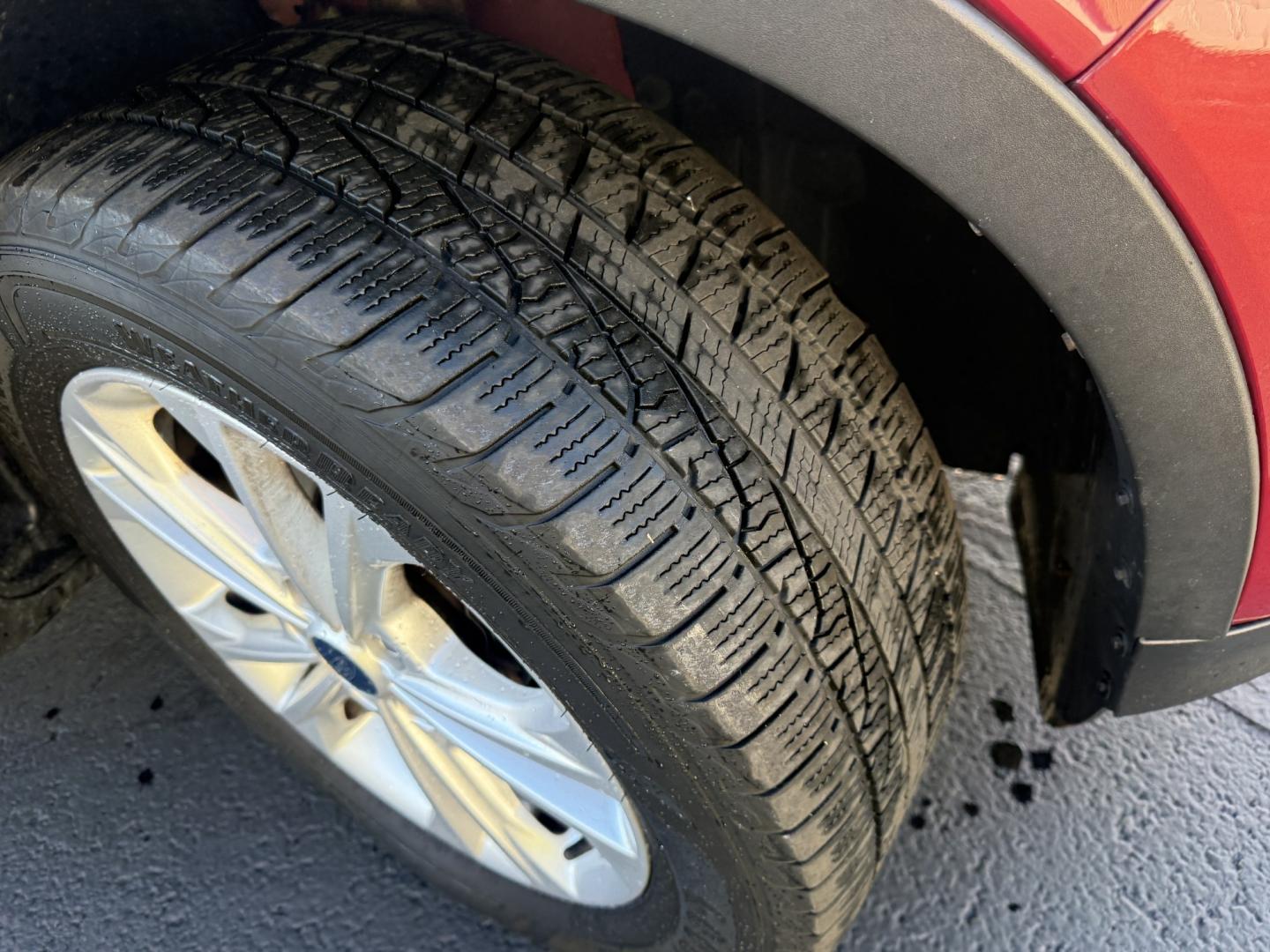 2019 Red /Black Ford Escape SE 4WD (1FMCU9GD3KU) with an 1.5L I4 DOHC 16V TURBO engine, Automatic transmission, located at 547 E. Main St., Orwell, OH, 44076, (440) 437-5893, 41.535435, -80.847855 - 2019 Ford Escape SE 4WD – Practical Compact Crossover with EcoBoost Efficiency - One Owner Carfax This 2019 Ford Escape SE 4WD is finished in Ruby Red Metallic on 17" aluminum wheels, with daytime running lights and dusk-sensing headlights. It keeps a clean, everyday look. The 1.5L turbocharged E- Photo#3