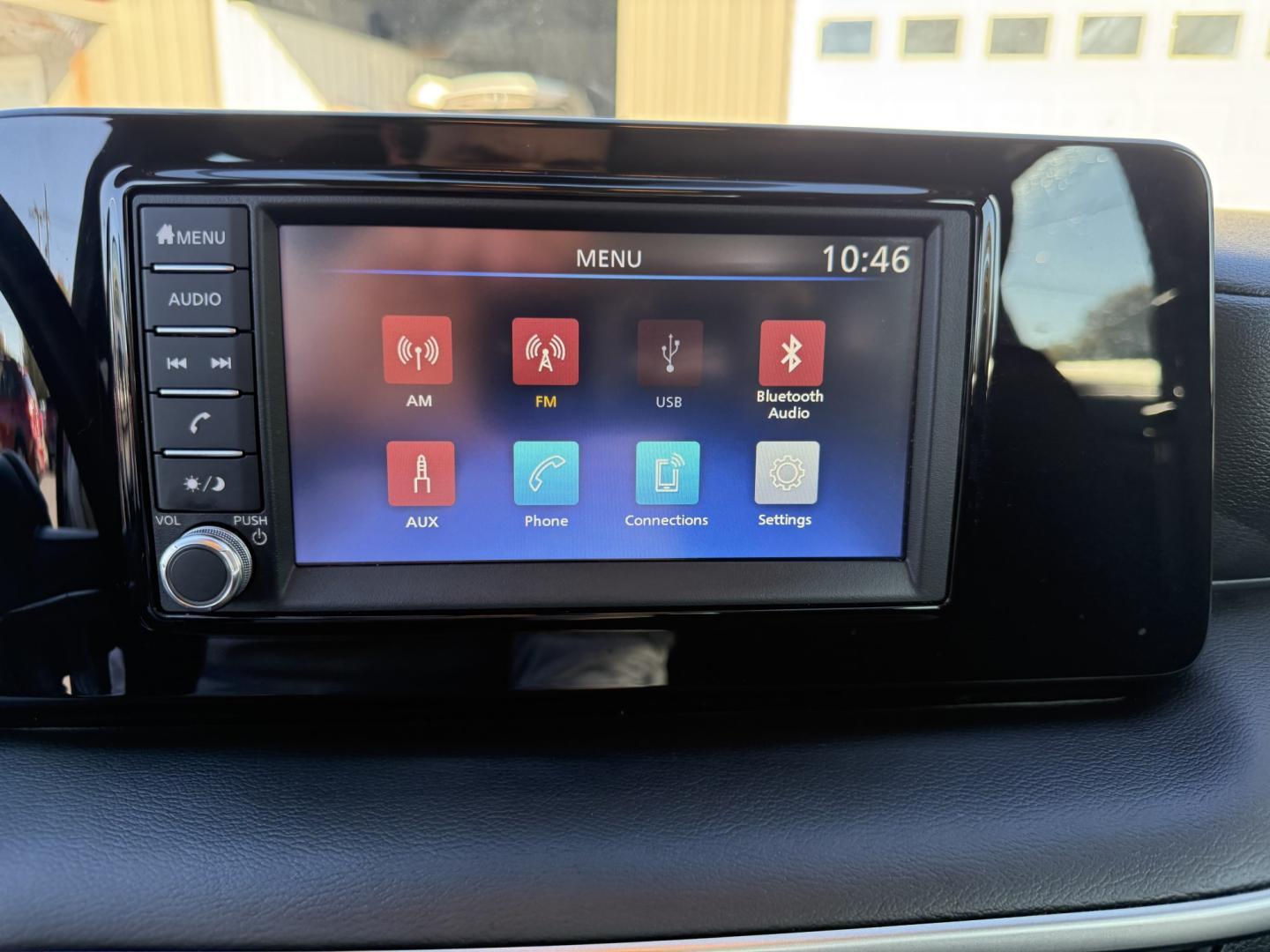 2025 Blue /Black Nissan Kicks S 4WD (3N8AP6BB3SL) with an 2.0L I4 DOHC 16V engine, Automatic transmission, located at 547 E. Main St., Orwell, OH, 44076, (440) 437-5893, 41.535435, -80.847855- Photo#12