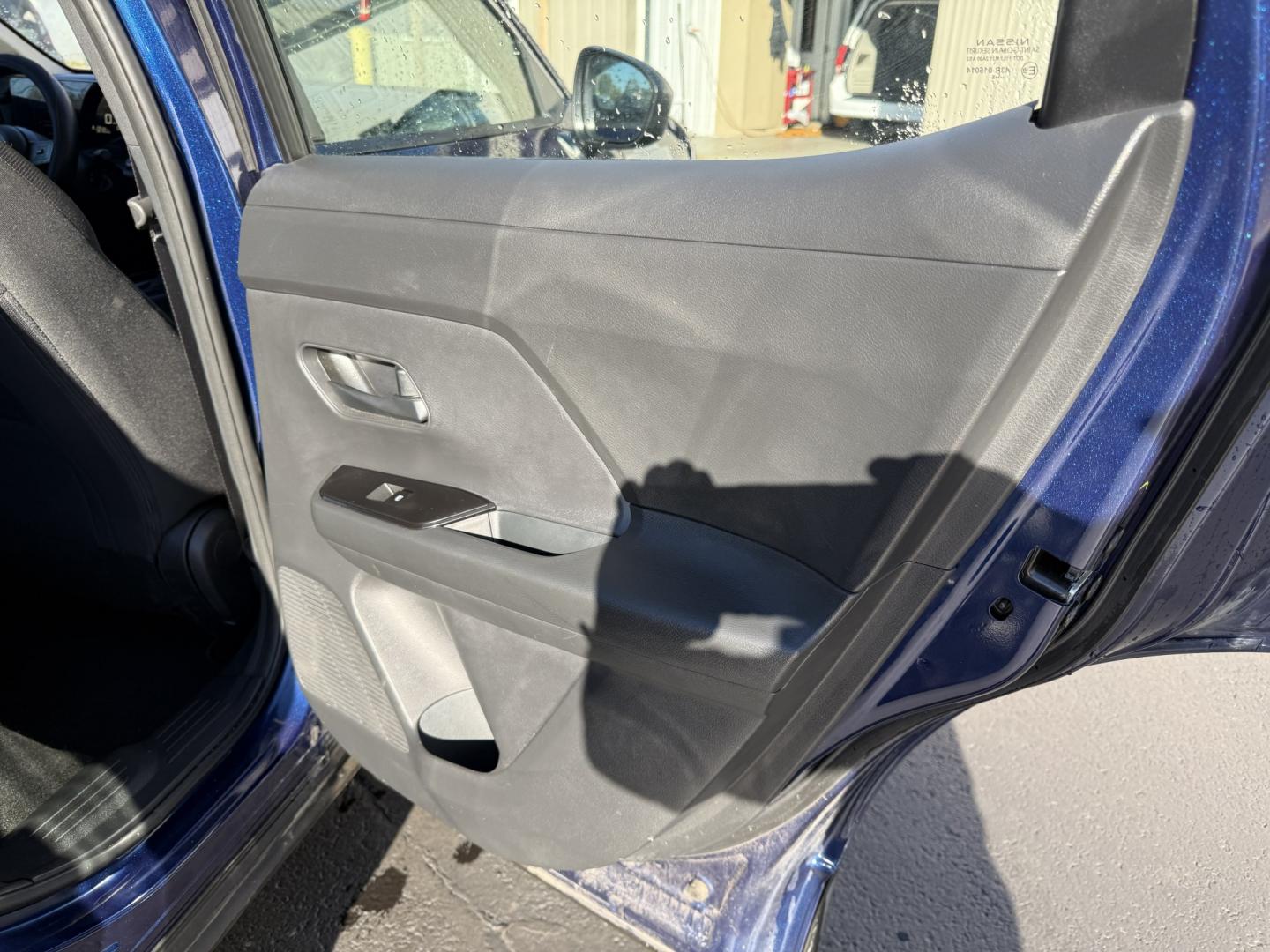 2025 Blue /Black Nissan Kicks S 4WD (3N8AP6BB3SL) with an 2.0L I4 DOHC 16V engine, Automatic transmission, located at 547 E. Main St., Orwell, OH, 44076, (440) 437-5893, 41.535435, -80.847855- Photo#30