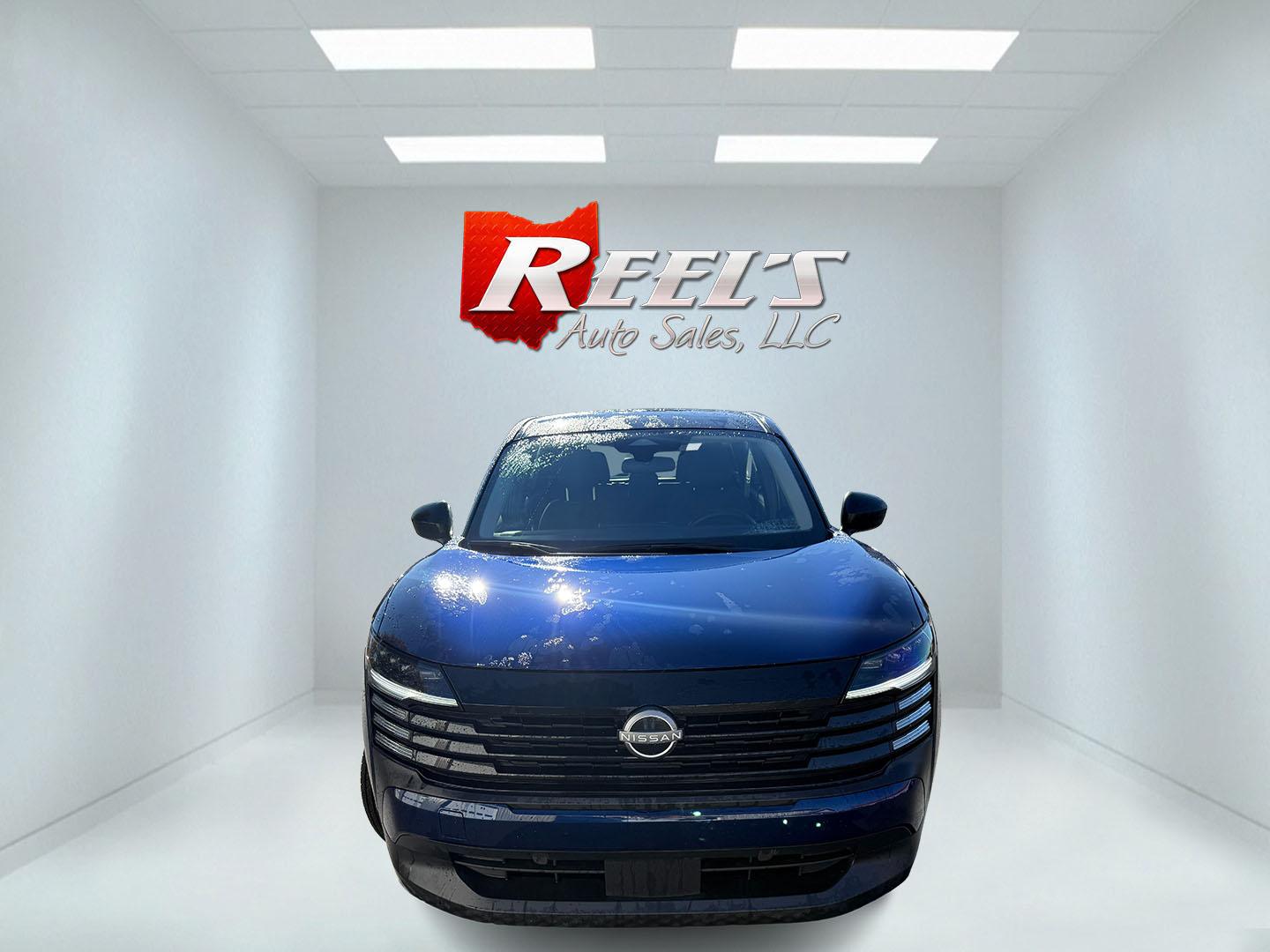 2025 Blue /Black Nissan Kicks S 4WD (3N8AP6BB3SL) with an 2.0L I4 DOHC 16V engine, Automatic transmission, located at 547 E. Main St., Orwell, OH, 44076, (440) 437-5893, 41.535435, -80.847855- Photo#1