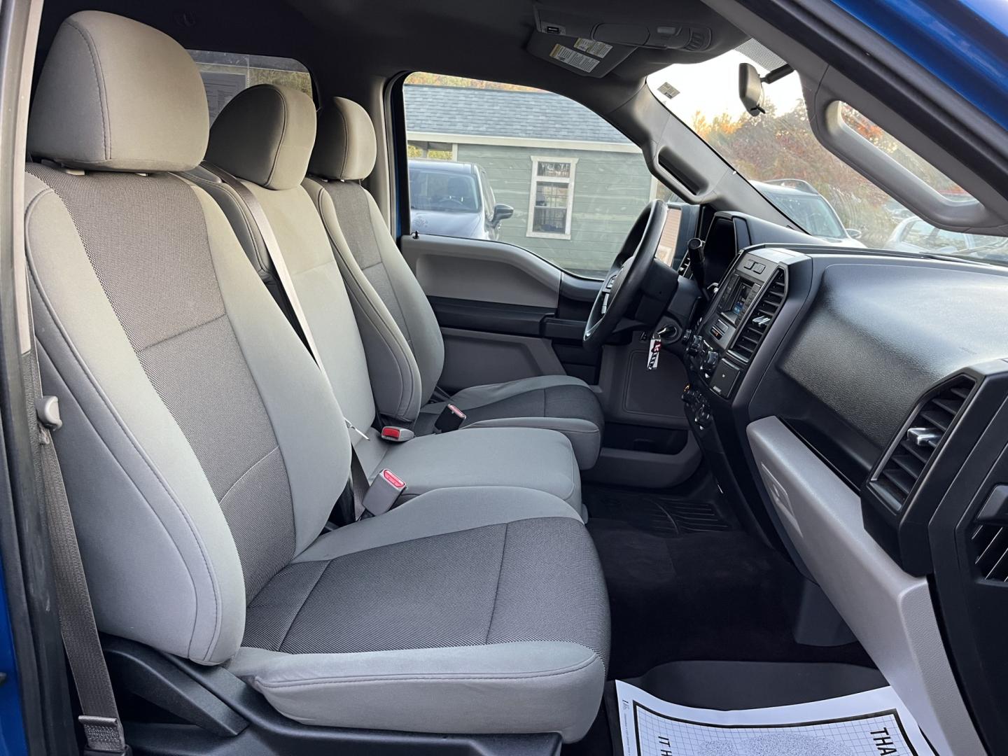 2017 Blue /Gray Ford F-150 XL SuperCrew 5.5-ft. Bed 4WD (1FTEW1EP4HF) with an 2.7L V6 DOHC 24V TWIN TURBO engine, Automatic transmission, located at 11115 Chardon Rd. , Chardon, OH, 44024, (440) 214-9705, 41.580246, -81.241943- Photo#34