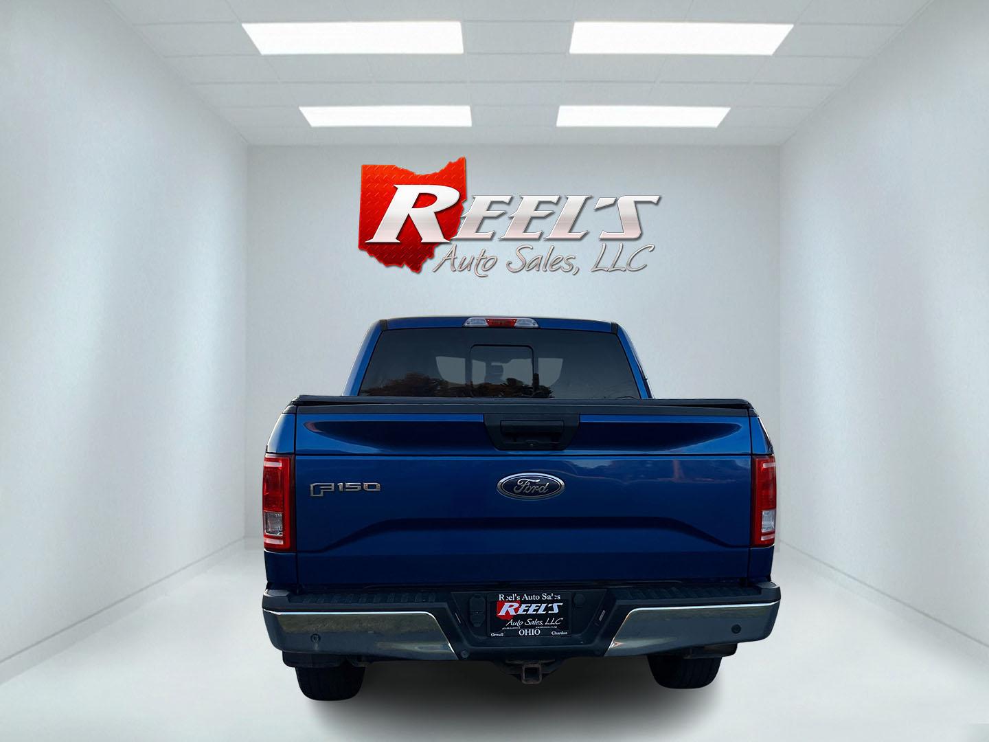 2017 Blue /Gray Ford F-150 XL SuperCrew 5.5-ft. Bed 4WD (1FTEW1EP4HF) with an 2.7L V6 DOHC 24V TWIN TURBO engine, Automatic transmission, located at 11115 Chardon Rd. , Chardon, OH, 44024, (440) 214-9705, 41.580246, -81.241943- Photo#8