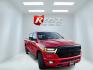 2021 Red /Black Ram 1500 Big Horn Crew Cab SWB 4WD (1C6SRFFT9MN) with an 5.7L V8 OHV 16V engine, 8A transmission, located at 547 E. Main St., Orwell, OH, 44076, (440) 437-5893, 41.535435, -80.847855 - 2021 Ram 1500 Big Horn Crew Cab 4WD – Night Edition Look That Stands Out This 2021 Ram 1500 Big Horn Crew Cab 4WD is finished in Flame Red with the Night Edition package and 20" black aluminum wheels. The blacked-out wheels, full LED exterior lighting, and clean one-owner Carfax history give it a- Photo#2