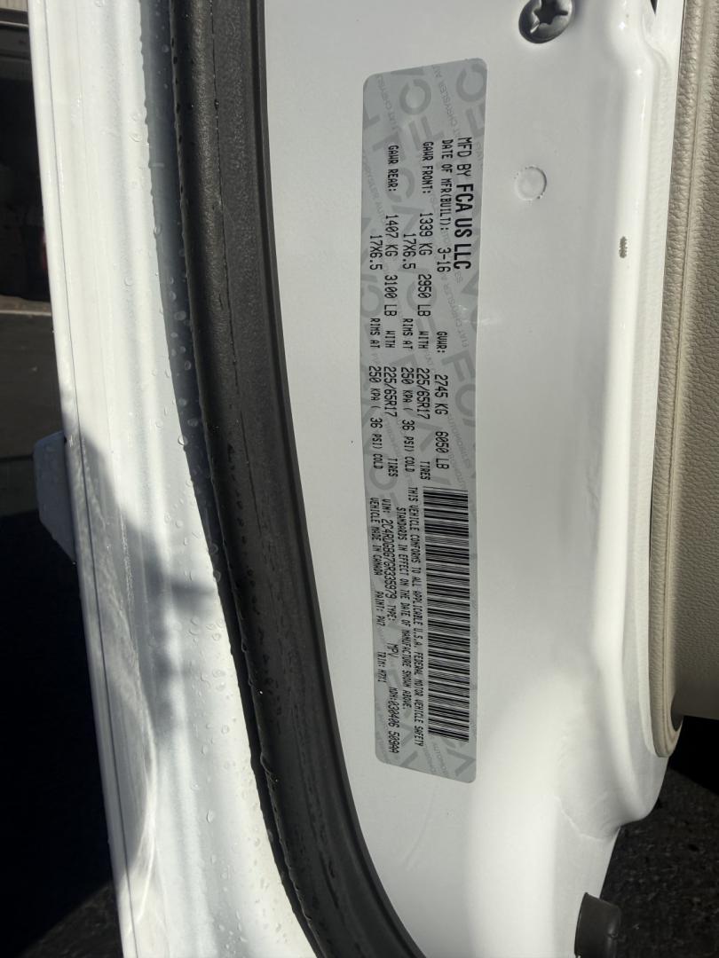 2016 White /Black Dodge Grand Caravan SE (2C4RDGBG7GR) with an 3.6L V6 DOHC 24V engine, Automatic transmission, located at 547 E. Main St., Orwell, OH, 44076, (440) 437-5893, 41.535435, -80.847855 - 2016 Dodge Grand Caravan SE – One-Owner with Stow N Go Seating This 2016 Dodge Grand Caravan SE is finished in Bright White Clear Coat with daytime running lights. One-owner Carfax history keeps the story simple .The 3.6L Pentastar V6 and 6-speed automatic deliver reliable everyday power with a s- Photo#29