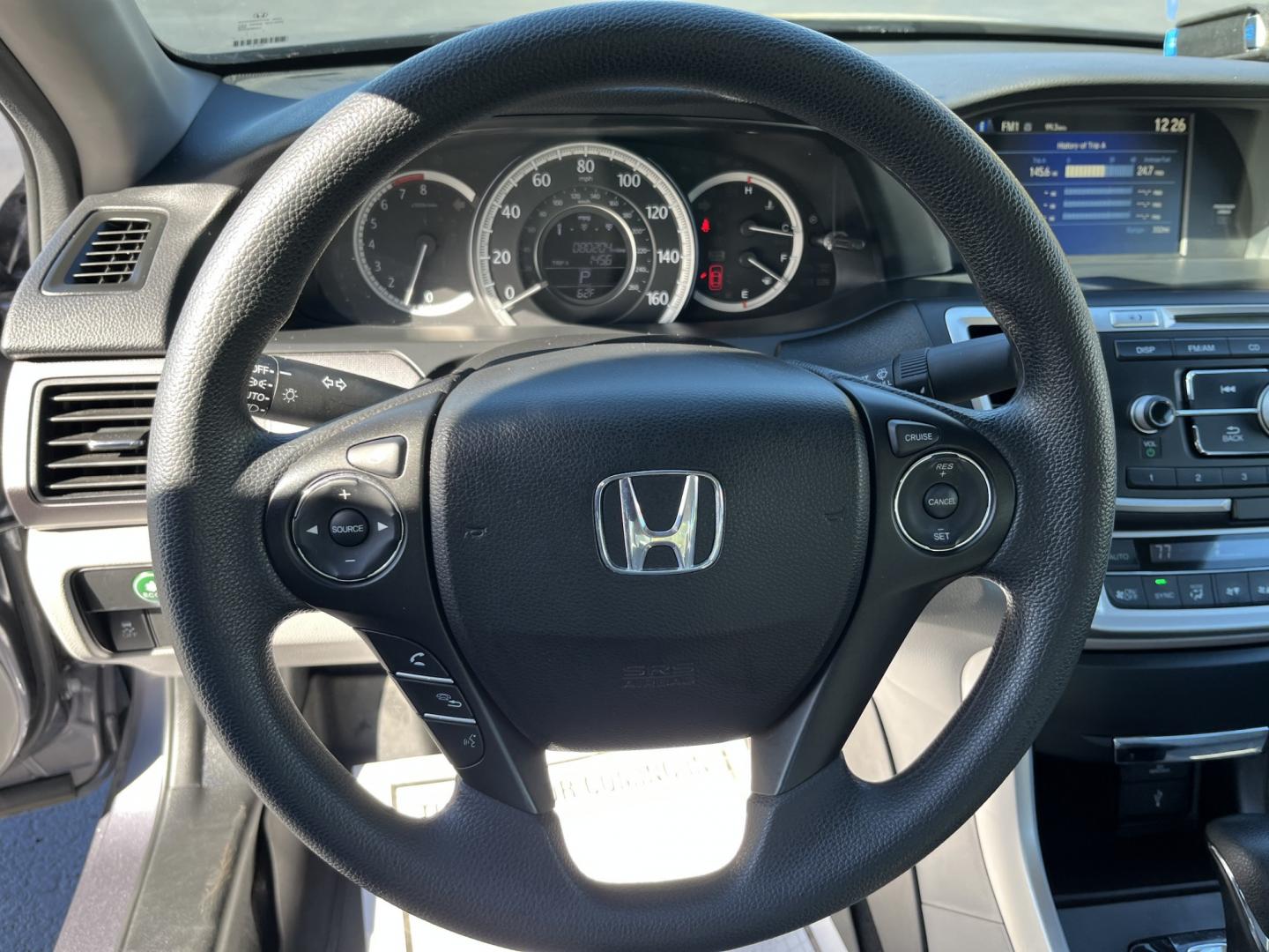 2015 Gray /Gray Honda Accord LX Sedan CVT (1HGCR2F37FA) with an 2.4L I4 DOHC 16V engine, Automatic transmission, located at 11115 Chardon Rd. , Chardon, OH, 44024, (440) 214-9705, 41.580246, -81.241943- Photo#20