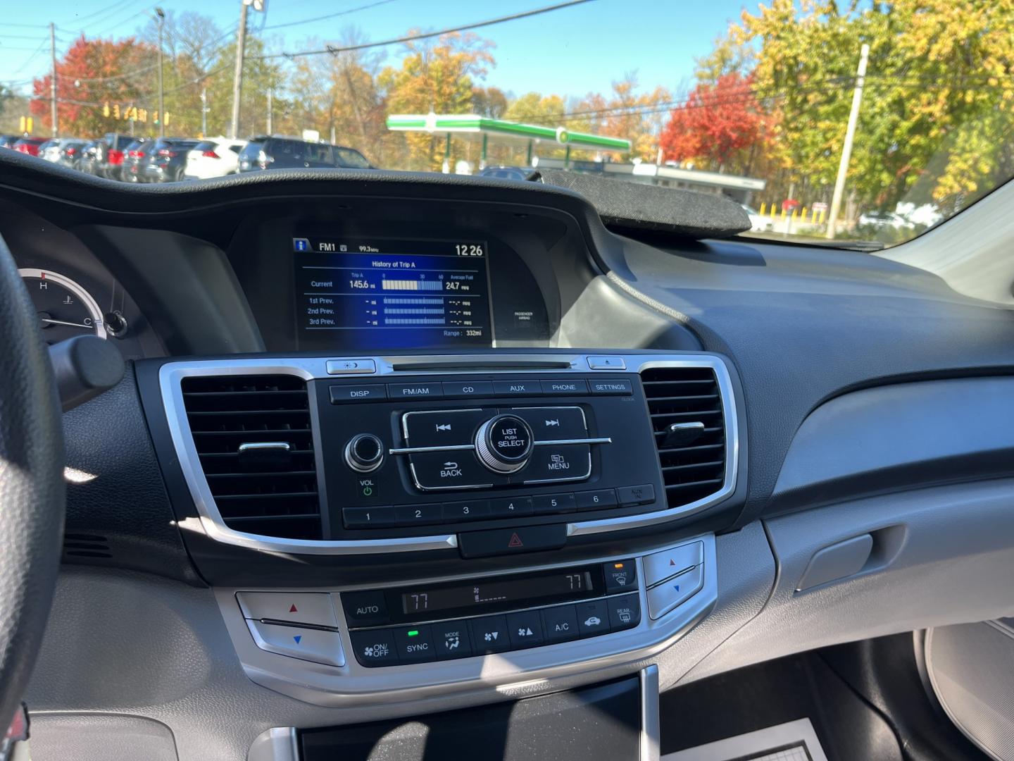 2015 Gray /Gray Honda Accord LX Sedan CVT (1HGCR2F37FA) with an 2.4L I4 DOHC 16V engine, Automatic transmission, located at 11115 Chardon Rd. , Chardon, OH, 44024, (440) 214-9705, 41.580246, -81.241943- Photo#24