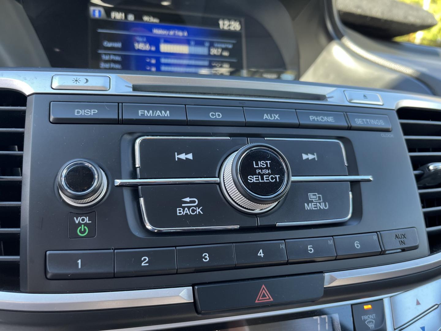 2015 Gray /Gray Honda Accord LX Sedan CVT (1HGCR2F37FA) with an 2.4L I4 DOHC 16V engine, Automatic transmission, located at 11115 Chardon Rd. , Chardon, OH, 44024, (440) 214-9705, 41.580246, -81.241943- Photo#26