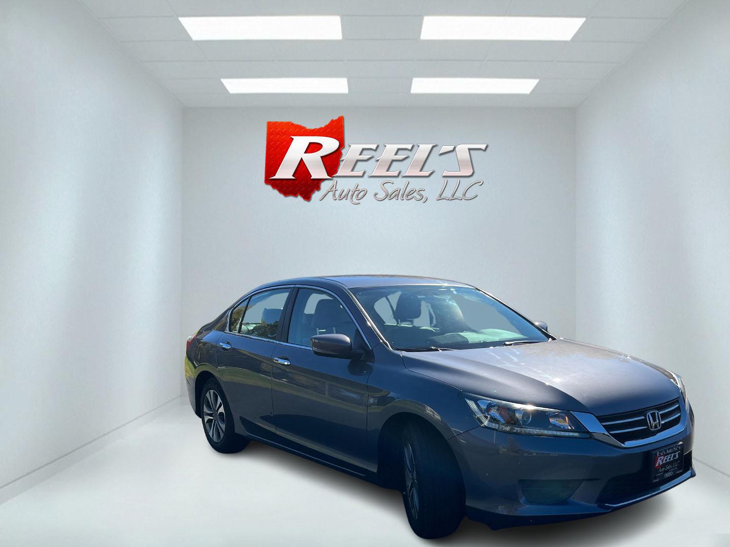 2015 Gray /Gray Honda Accord LX Sedan CVT (1HGCR2F37FA) with an 2.4L I4 DOHC 16V engine, Automatic transmission, located at 11115 Chardon Rd. , Chardon, OH, 44024, (440) 214-9705, 41.580246, -81.241943- Photo#2