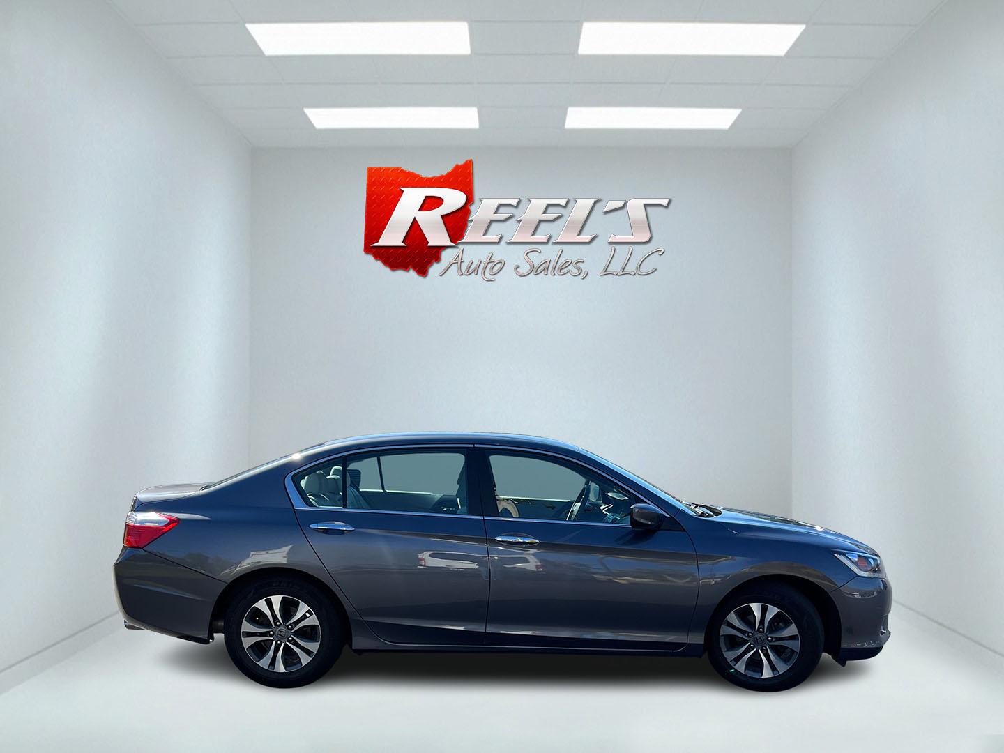 2015 Gray /Gray Honda Accord LX Sedan CVT (1HGCR2F37FA) with an 2.4L I4 DOHC 16V engine, Automatic transmission, located at 11115 Chardon Rd. , Chardon, OH, 44024, (440) 214-9705, 41.580246, -81.241943- Photo#5