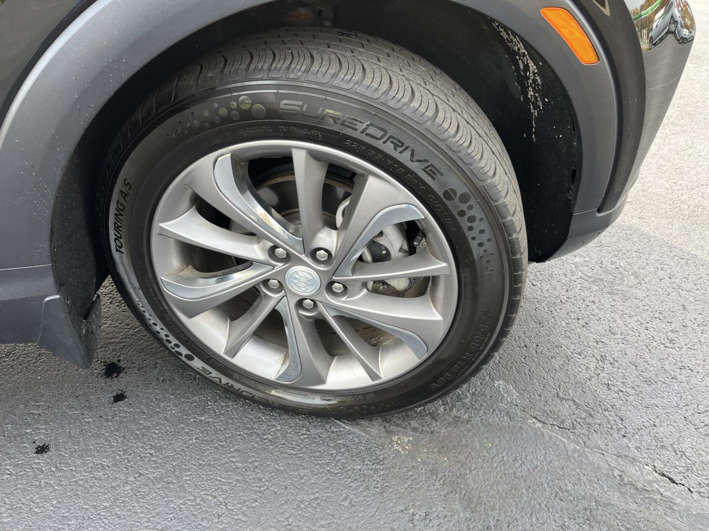 2022 Black /Black Buick Encore GX Essence (KL4MMFSL2NB) with an 1.3L I3 TURBO engine, Automatic transmission, located at 11115 Chardon Rd. , Chardon, OH, 44024, (440) 214-9705, 41.580246, -81.241943 - 2022 Buick Encore GX Essence FWD – Leather, Heated Seats, and Strong Highway Numbers This 2022 Buick Encore GX Essence FWD is finished in Ebony Twilight Metallic on 18" aluminum wheels, with full LED exterior lighting. It has a clean, finished look in a compact package. The 1.3L turbocharged EcoT- Photo#4