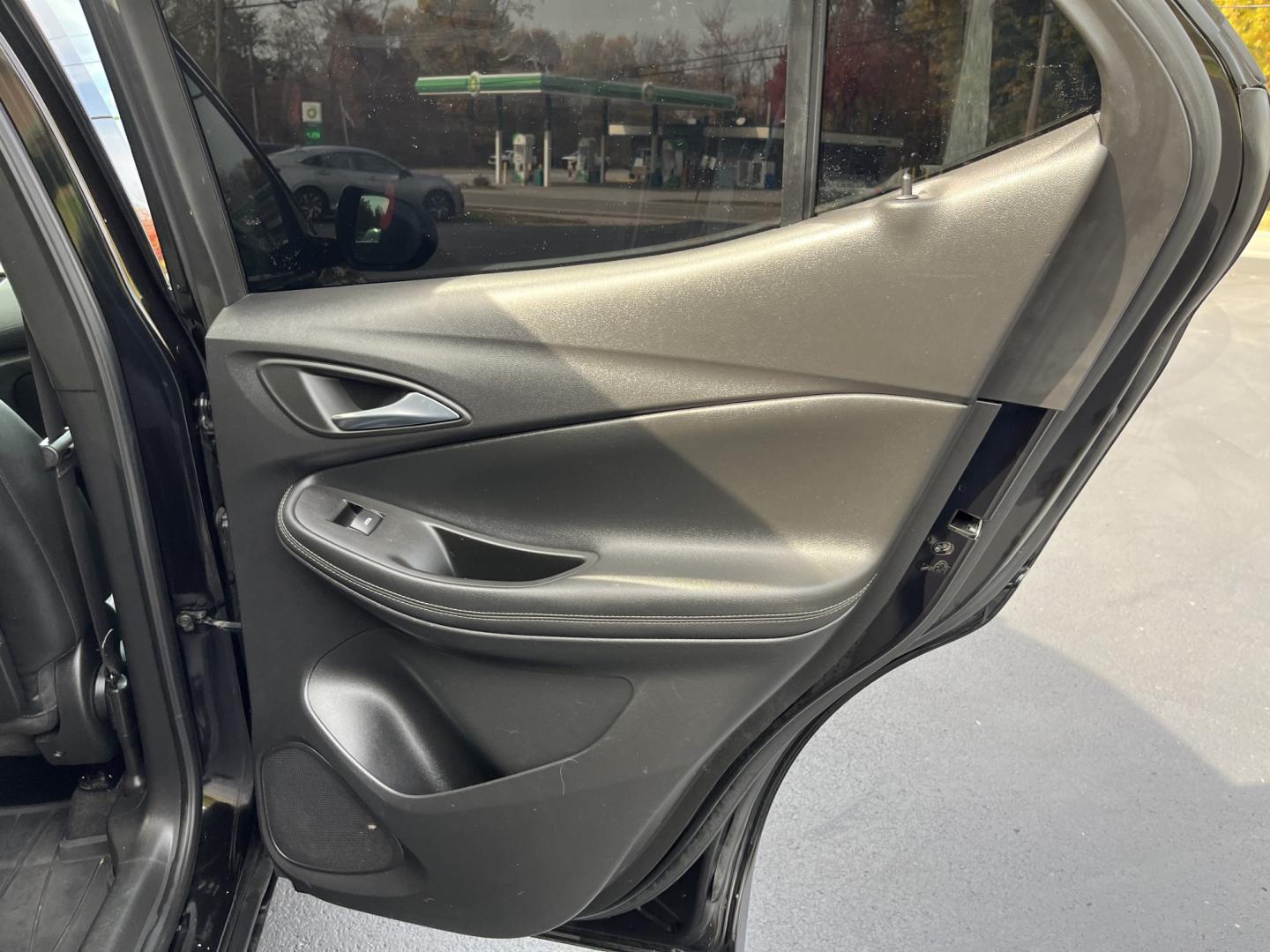 2022 Black /Black Buick Encore GX Essence (KL4MMFSL2NB) with an 1.3L I3 TURBO engine, Automatic transmission, located at 11115 Chardon Rd. , Chardon, OH, 44024, (440) 214-9705, 41.580246, -81.241943 - 2022 Buick Encore GX Essence FWD – Leather, Heated Seats, and Strong Highway Numbers This 2022 Buick Encore GX Essence FWD is finished in Ebony Twilight Metallic on 18" aluminum wheels, with full LED exterior lighting. It has a clean, finished look in a compact package. The 1.3L turbocharged EcoT- Photo#34