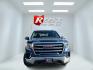2020 Blue /Black GMC Sierra 1500 SLE Crew Cab Short Box 4WD (3GTU9BED1LG) with an 5.3L V8 OHV 16V engine, Automatic transmission, located at 547 E. Main St., Orwell, OH, 44076, (440) 437-5893, 41.535435, -80.847855- Photo#1