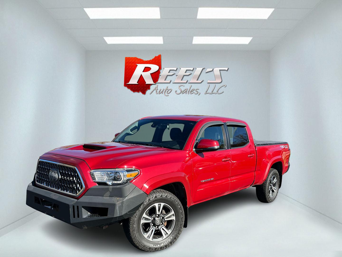 2018 Toyota Tacoma SR5 Double Cab Super Long Bed V6 6AT 4WD (5TFDZ5BN5JX) with an 3.6L V6 DOHC 24V engine, 6A transmission, located at 547 E. Main St., Orwell, OH, 44076, (440) 437-5893, 41.535435, -80.847855- Photo#0