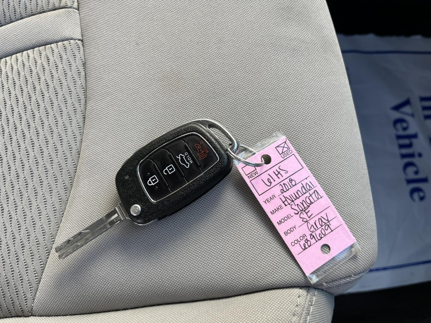 2018 Hyundai Sonata SE (5NPE24AF1JH) with an 2.4L L4 DOHC 16V engine, 7A transmission, located at 547 E. Main St., Orwell, OH, 44076, (440) 437-5893, 41.535435, -80.847855- Photo#35