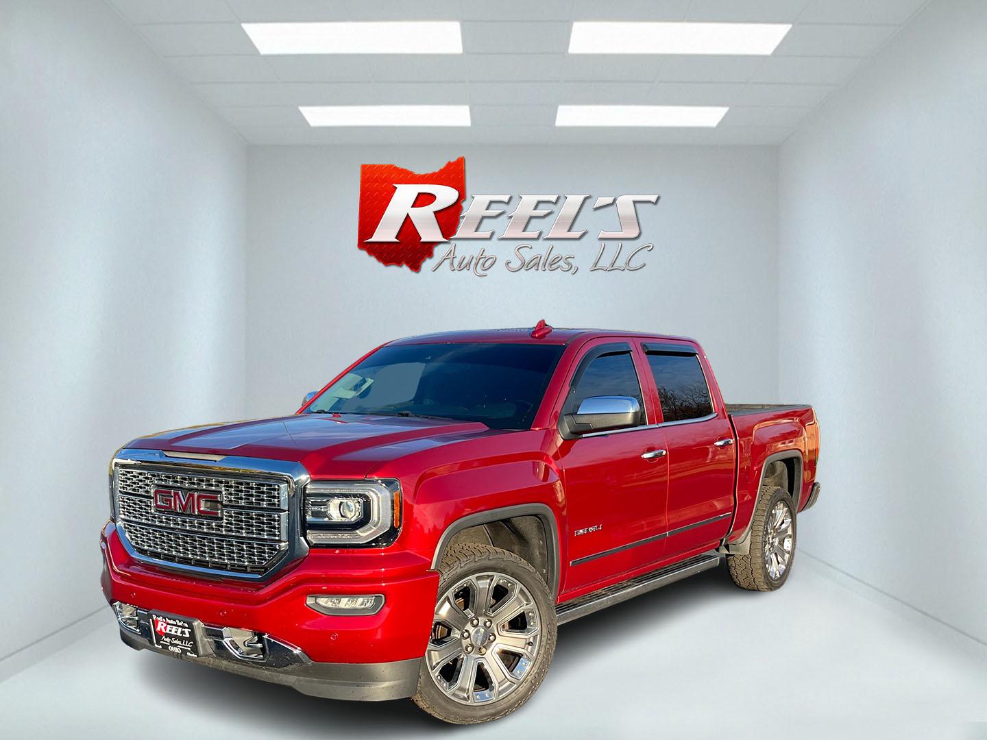 2018 GMC Sierra 1500 Denali Crew Cab Long Box 4WD (3GTU2PEJ9JG) with an 6.2L V8 OHV 16V engine, 6A transmission, located at 547 E. Main St., Orwell, OH, 44076, (440) 437-5893, 41.535435, -80.847855- Photo#0